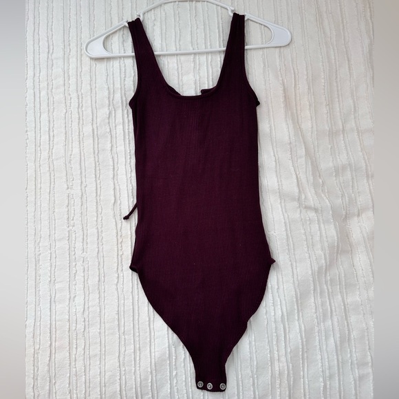 American Eagle Lace-Up Tank Bodysuit, Sz. S - Picture 3 of 4